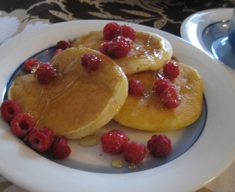 Amerikkalaiset pannukakut, eli ihana aamiainen