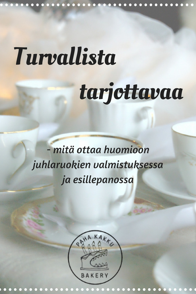 Juhlat, osa 1: Turvallista tarjottavaa