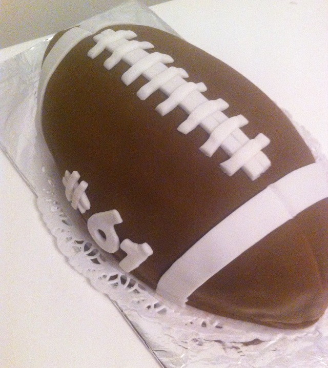 Jenkkifutis kakku / American football cake