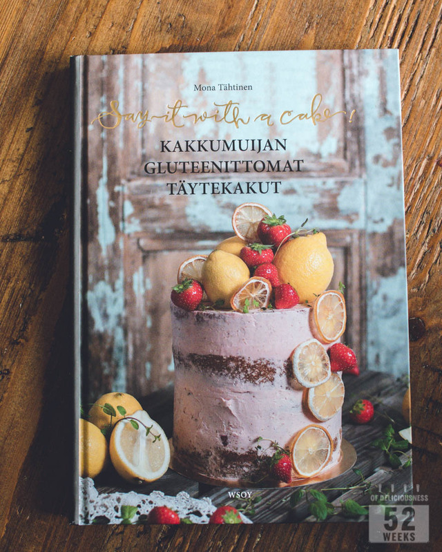 Say it with a cake – kakkuvelhon uusi kirja! (+arvonta)