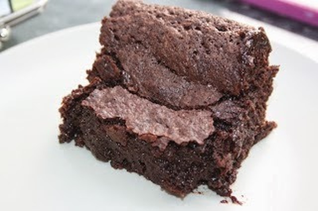 Jumalaisen pehmeä tahmea suklaa-brownie