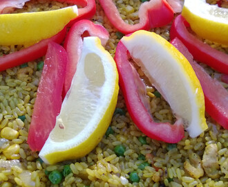 Että sellainen Paella Muurikassa