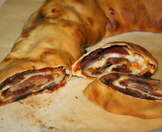 Stromboli - pizzarulla - HävikkiViikko ruokaa