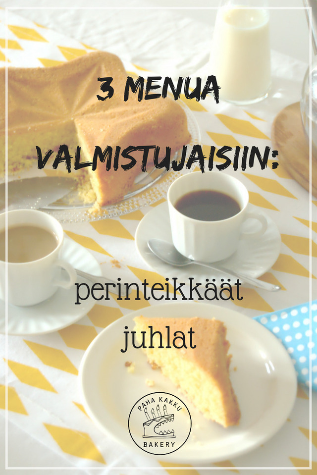 3 menua valmistujaisiin: perinteikkäät juhlat