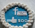 Facebook-kakku