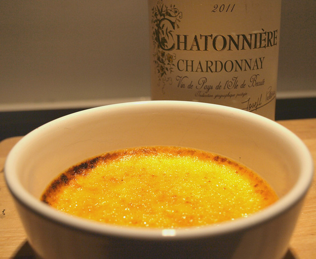 Sunnuntai-illan Chardonnay & Creme Brulee