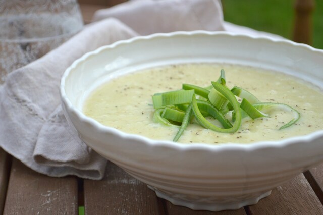 COMFORT FOOD – potato & leek soup