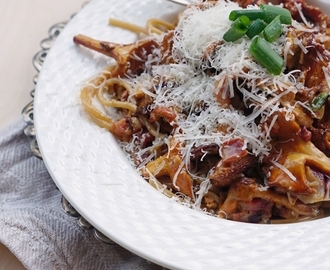 Helppo ja herkullinen kanttarellipasta / An easy, delicious chantarelle pasta