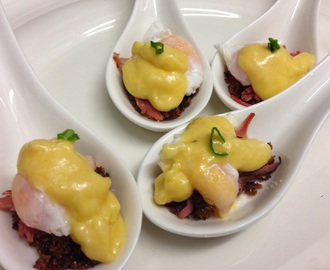 Eggs Benedict with a twist