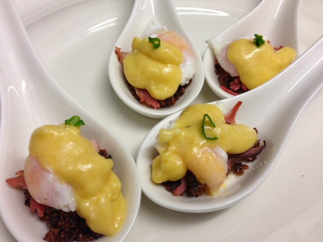 Eggs Benedict with a twist