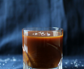 Salted caramel sauce