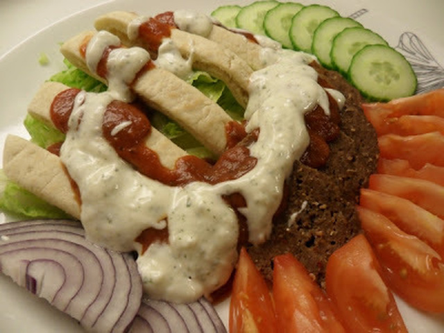 Home made Iskender Kebab