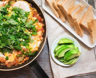 Huevos rancheros - aamupalaa meksikolaisittain