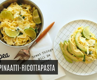 PINAATTI-RICOTTAPASTA