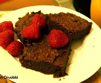 Ihanat ja helpot browniet / Terveelliset browniet (gluteenittomat)