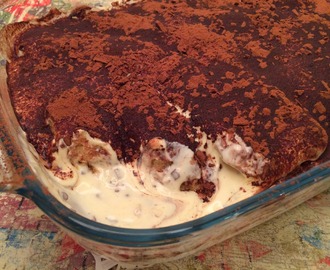 Tiramisu punssitwistillä