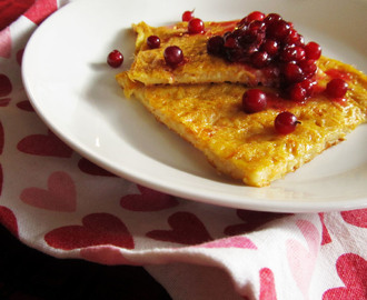 Porkkanainen pannukakku – Oven Pancake with Carrot