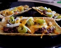 Pulled beef tacot + quacamole