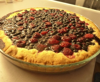 Blueberry & Raspberry Pie..