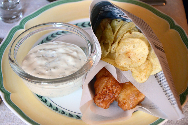 Fish and chips à la Hagis