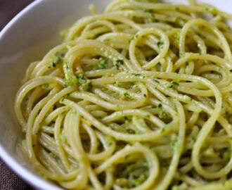 Spaghetti al pesto