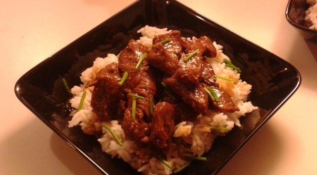 Teriyaki-härkää – teriyaki beef