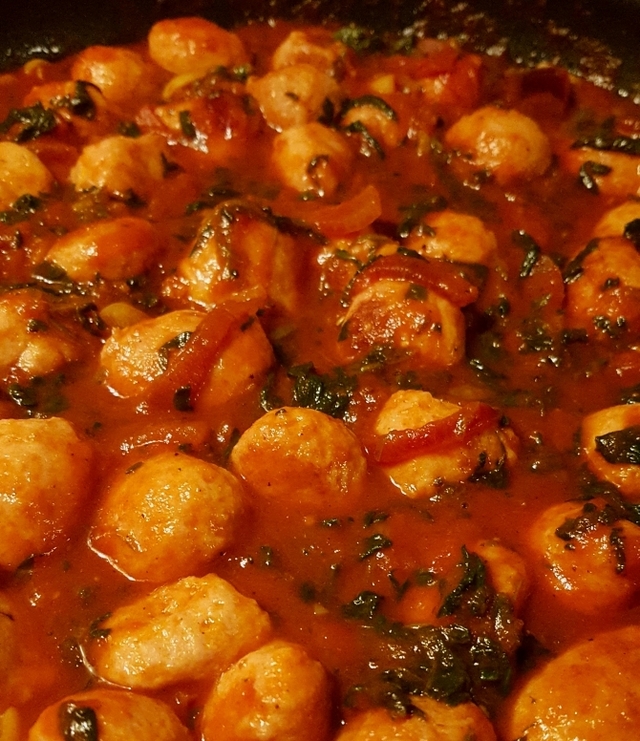 Italialainen makkarapata – Italian-style sausage pan