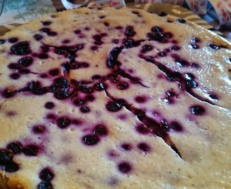 New York Blueberry Cheesecake eli amerikkalainen mustikkajuustokakku