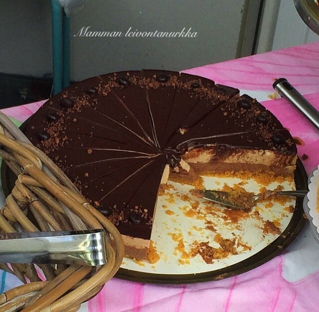 Mokka-suklaakakku