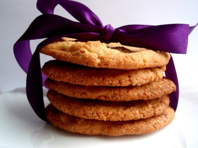 Suolaiset ja makeat kermatoffeecookiet/Salty-sweet butterscotch cookies