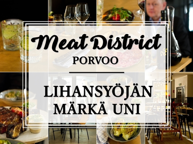 Meat District Porvoo - lihansyöjän märkä uni