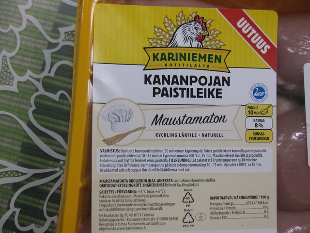 Kananpojan paistileikkeet - vihdoinkin saatavissa Suomesta