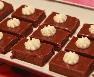 Father Day's Mint chocolate squares (Isänpäivän minttusuklaaneliöt)