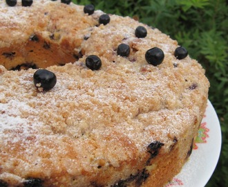 Blueberry Crunch Coffee Cake
