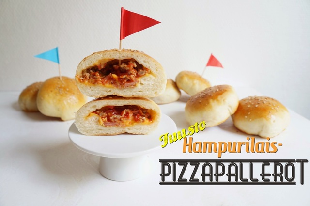 Juustohampurilais-pizzapallerot