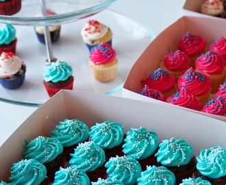 Vanilja Cupcakes ja DIY kakkuliput