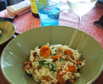 Kantarellirisotto