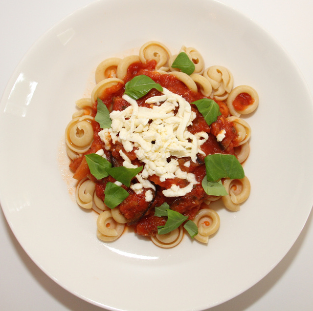 Pasta alla Norma eli munakoisopasta