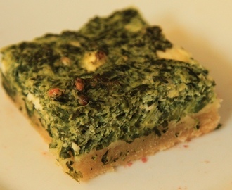 Spinach&Feta Pie (Pinaatti-fetapiirakka)
