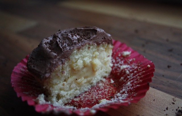 Boston Cream-Cupcakes