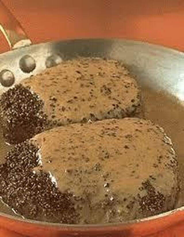 Steak au Poivre