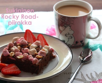 Suklainen Rocky Road-piirakka