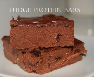 Peanut Butter Fudge Protein Bars