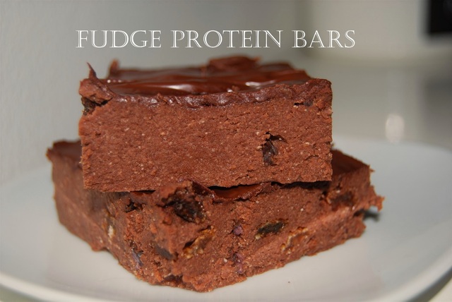 Peanut Butter Fudge Protein Bars
