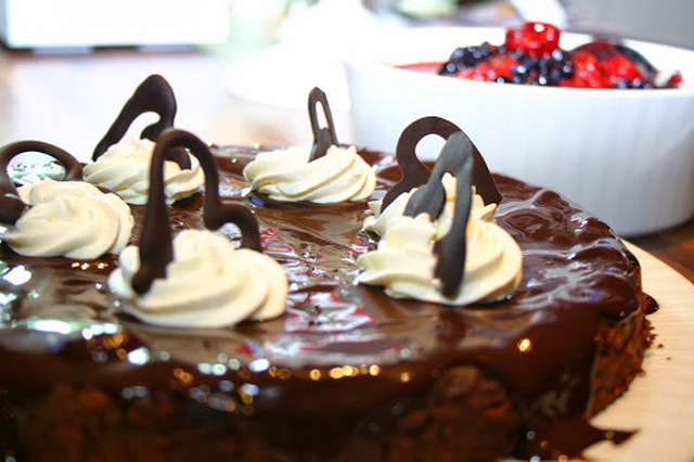 Tumman Suklaan Ystävän Kakku
