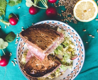 Croque Monsieur & vuoden ensimmäinen kaalisalaatti