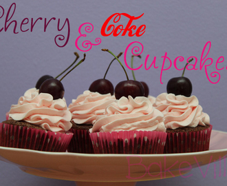 Cherry & Coke Cupcakes