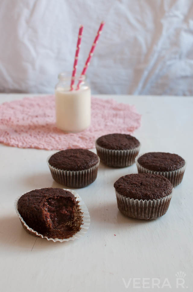 Beetroot Chocolate Muffins