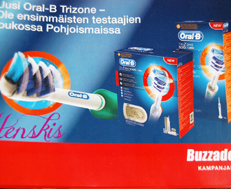 Buzzausta Oral-B TriZone 500 -sähköhammasharjasta