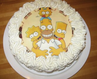 Simpsons kakku